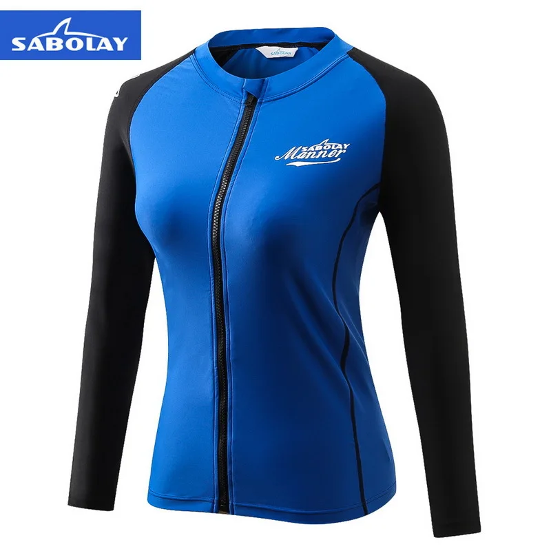 Мужские топы для серфинга купальник с длинным рукавом Женская плавательная