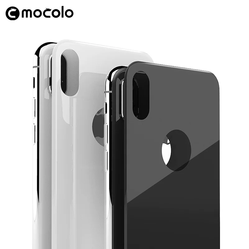 Mocolo 0.3 мм 3D шелковая печать закаленное Стекло Вернуться протектор для iPhone X |