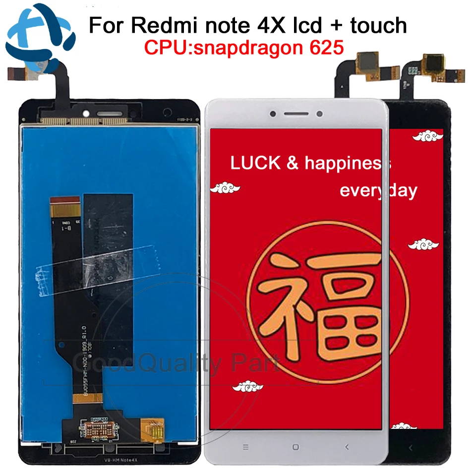 Snapdragon 625 lcd Display For XIAOMI Redmi Note 4X LCD Touch Screen 4 Global Replacement | Мобильные телефоны и