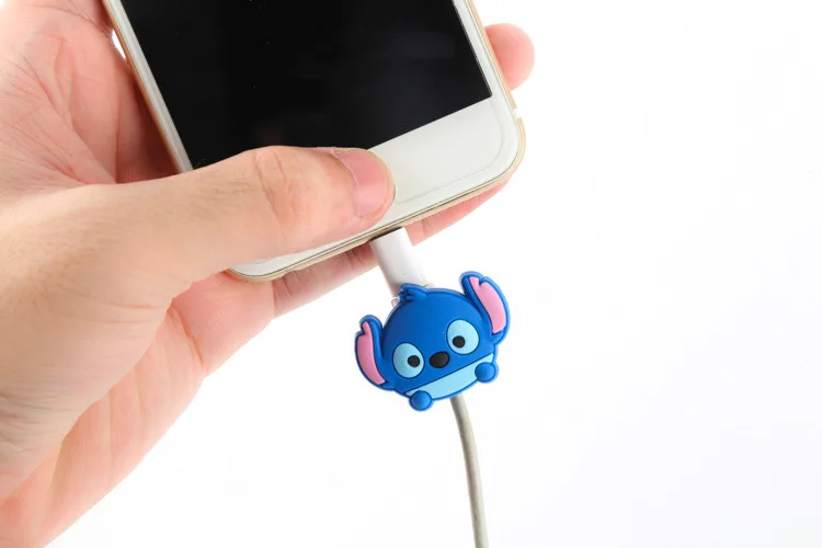 2017 новинка 100 шт./лот USB зарядное устройство кабель для передачи данных мультяшный