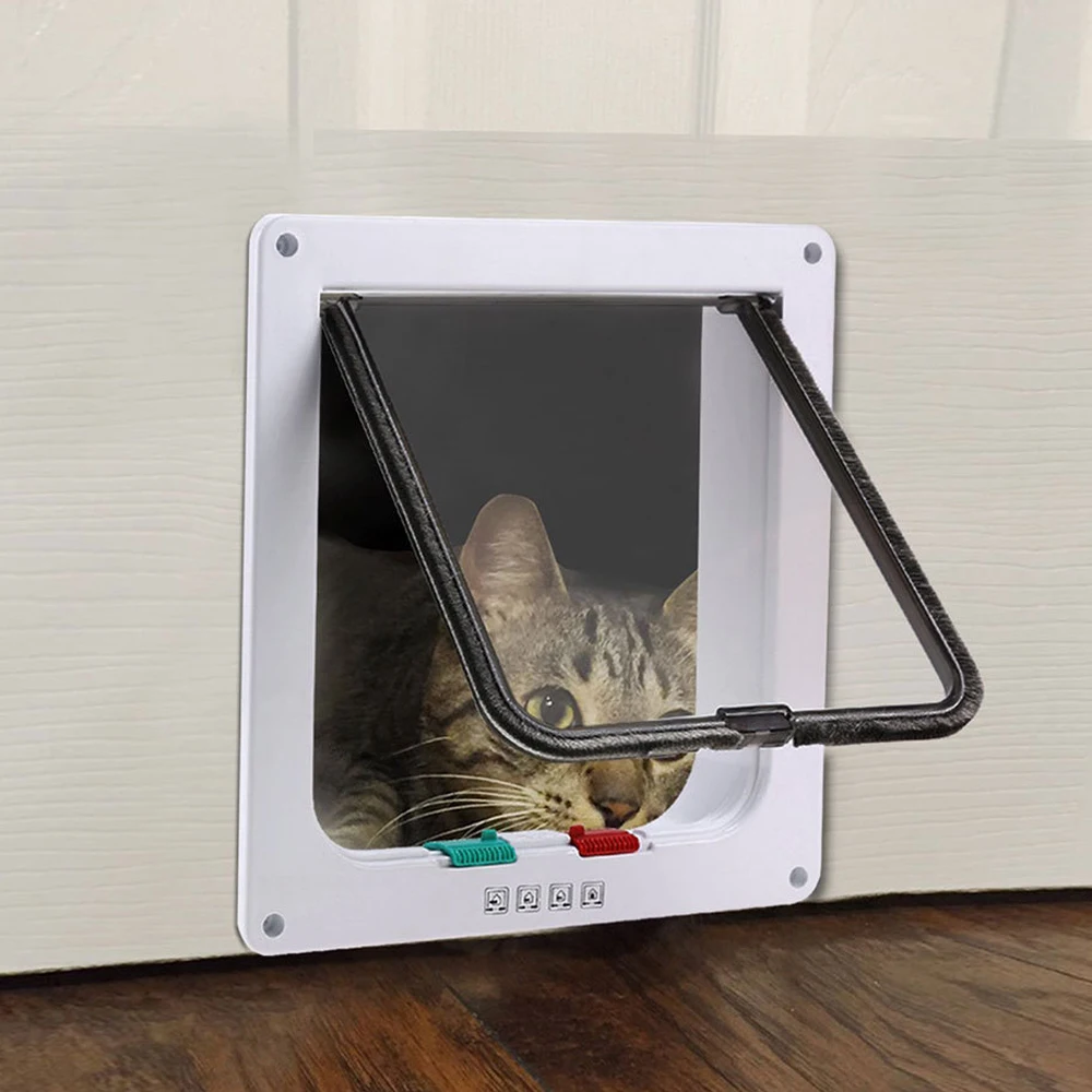 

Dog Door ABS Cat Door Pets Supplies Safety Winter Door Pets Home