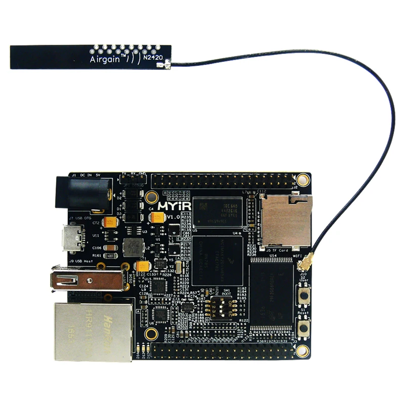 Демонстрационная плата MYS 6ULX IOT одноплатная макетная iMX6UL Demoi. MX6UL основная