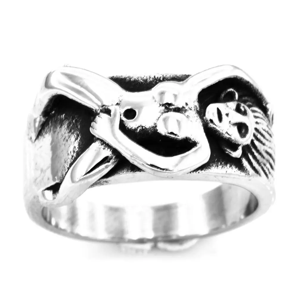 FANSSTEEL ювелирные изделия из нержавеющей стали Голая девушка сексуальная женщина кольцо FSR11W92
