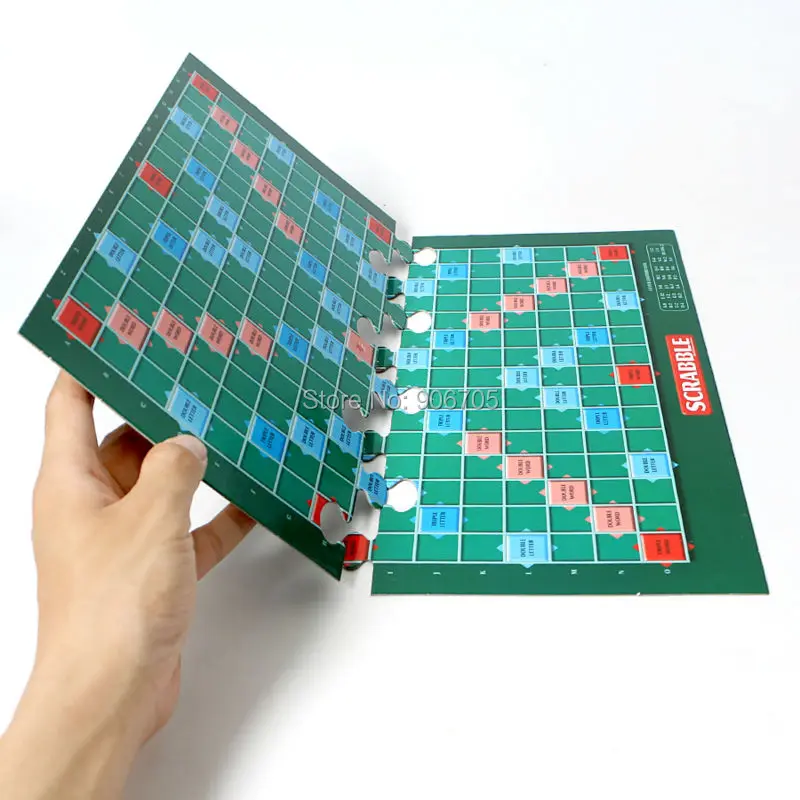 

Scrabble Games Crossword Board Spelling Games Learning English Table Jigsaw Puzzles Educational Toys For whole Family