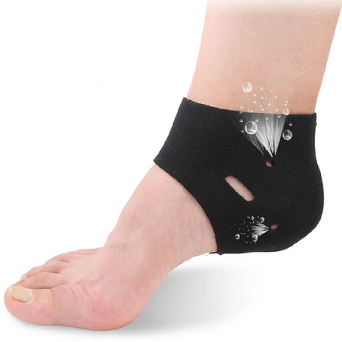 

Top sale 1Pair Silicone Moisturizing Soft Gel Heel Socks Anti-slip Maintenance Cracked Foot Dry Skin Care Protector Foot Care