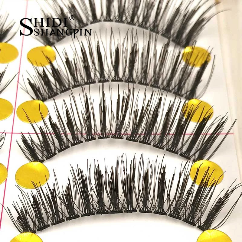 Верхние перекрещивающиеся накладные ресницы Женские Накладные для домашней