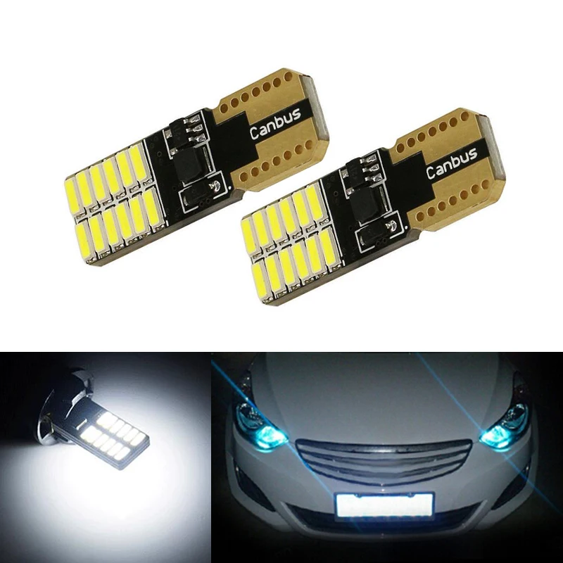 2x Canbus T10 W5W 168 194 светодиодный Клин светильник нет ошибок для Hyundai solaris акцент i30 ix35 i20