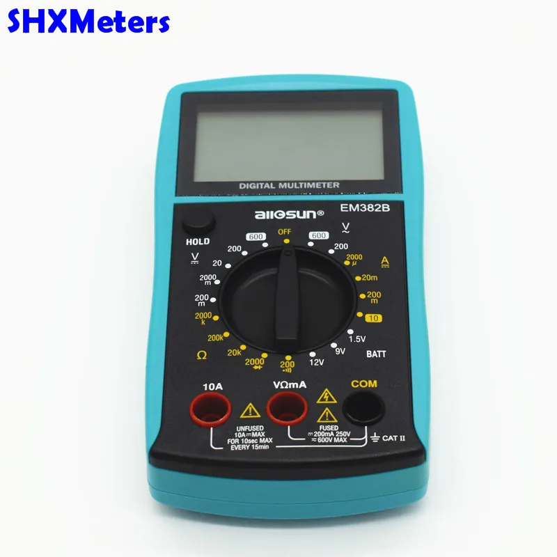 5 шт. 1 лот бесплатная доставка Высокое качество цифровой ЖК мультиметр Вольтметр