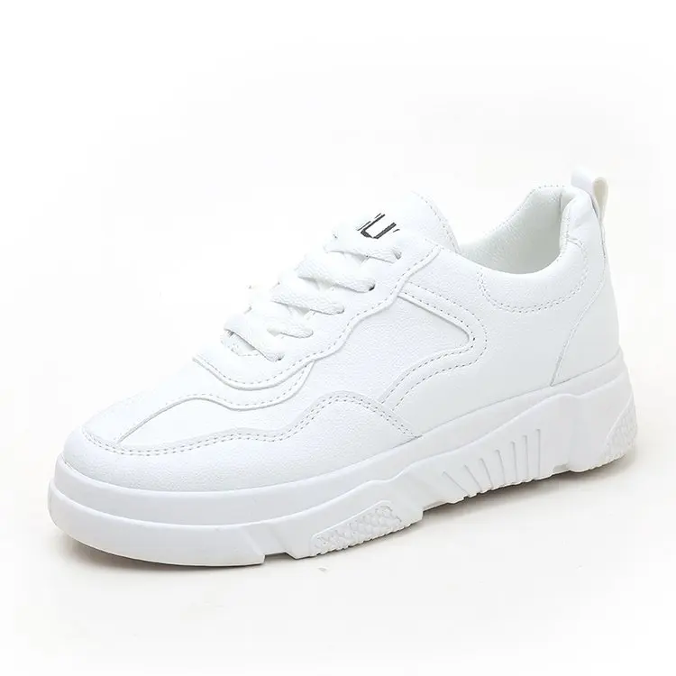 Маленькие белые туфли 2019 Новинка весны и Осень корейский выпуск с утолщенной