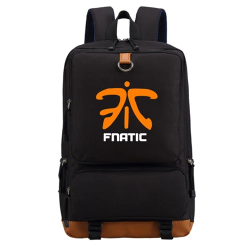 WISHOT Team Fnatic DOTA 2 CS рюкзак csgo Virtus. pro SK рюкзак с игровой символикой подростковые мужские wo мужские школьные сумки для студентов сумки для ноутбука - Цвет: Black2