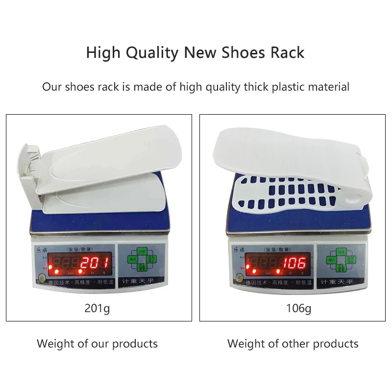 Baffect 8 шт./партия органайзер для обуви прочная подставка Пластиковая Полка шкафа