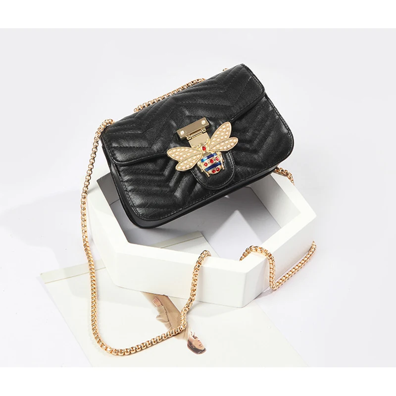 Женские жемчужные сумочки с цепочками CUMYKA маленькие мини-сумки через плечо из