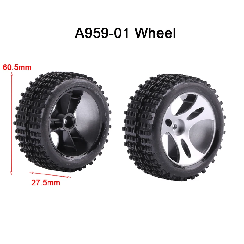 2 шт./лот WLToys 1:18 RC автомобиль запасные части колеса шины A949 01/A959 01/A969 01/A979 01/B/K929B