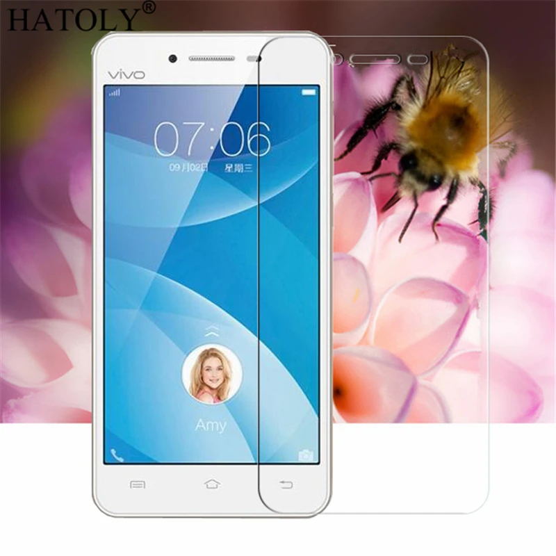 2 шт закаленное стекло для BBK Vivo Y53 ультратонкая Защитная пленка для Vivo Y53 HD закаленное защитное стекло Vivo Y53 стекло HATOLY