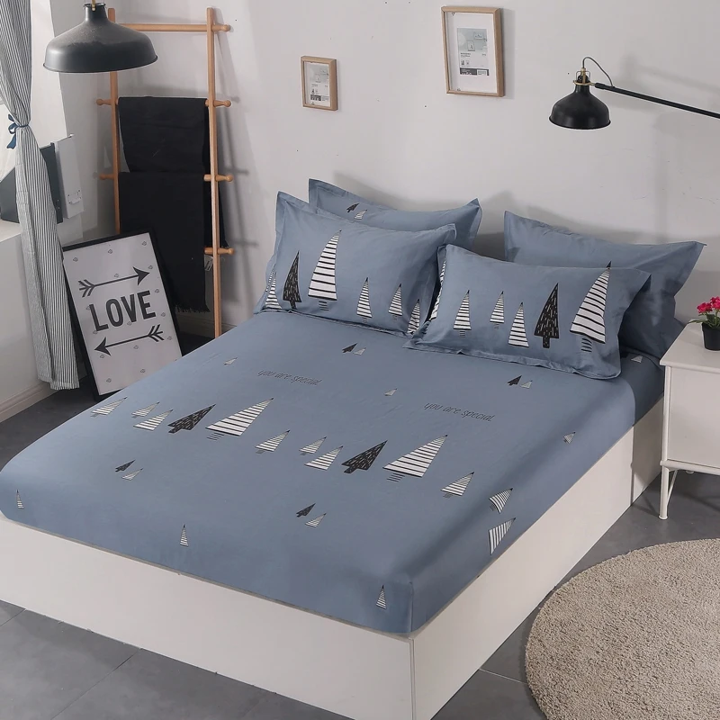 100% хлопок легкая простыня хорошо продуманный розовый цветочный узор королева