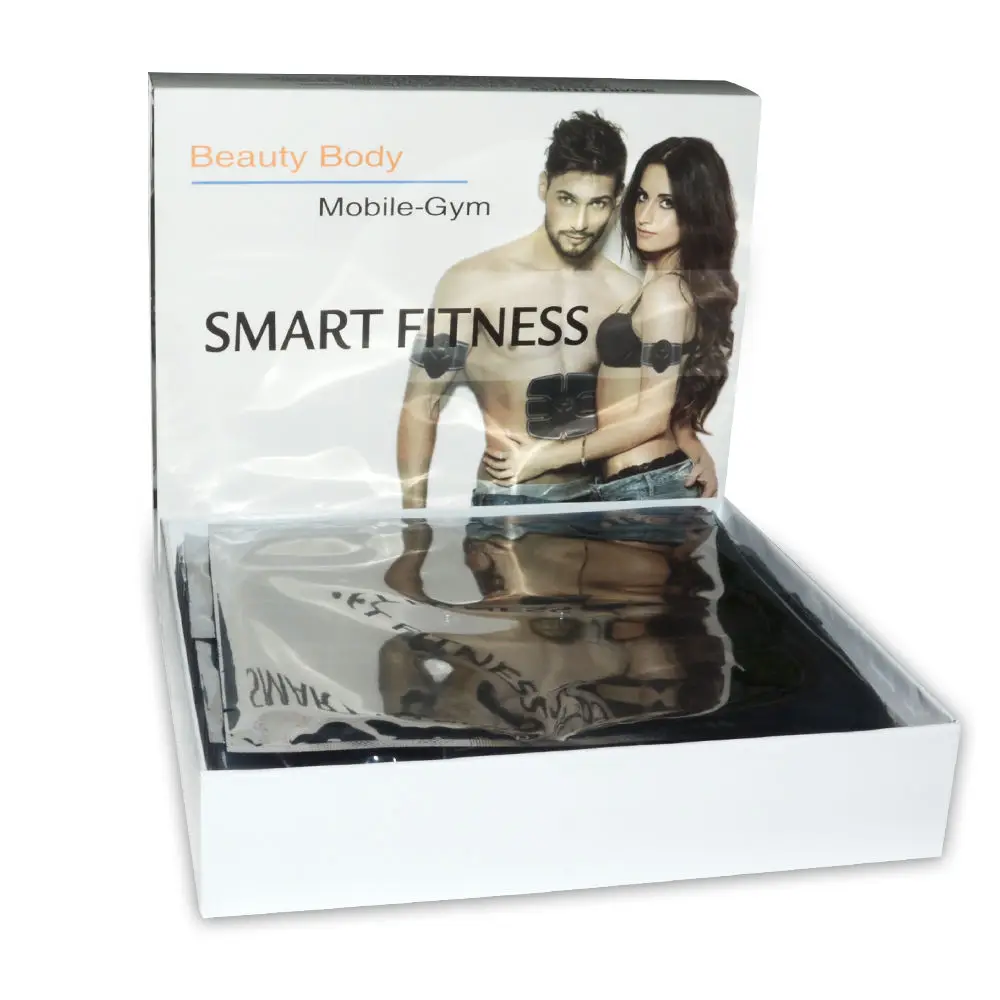 Мышцы Массажер обучающей Форма Fit Комплект ABS шести Pad брюшной электрический