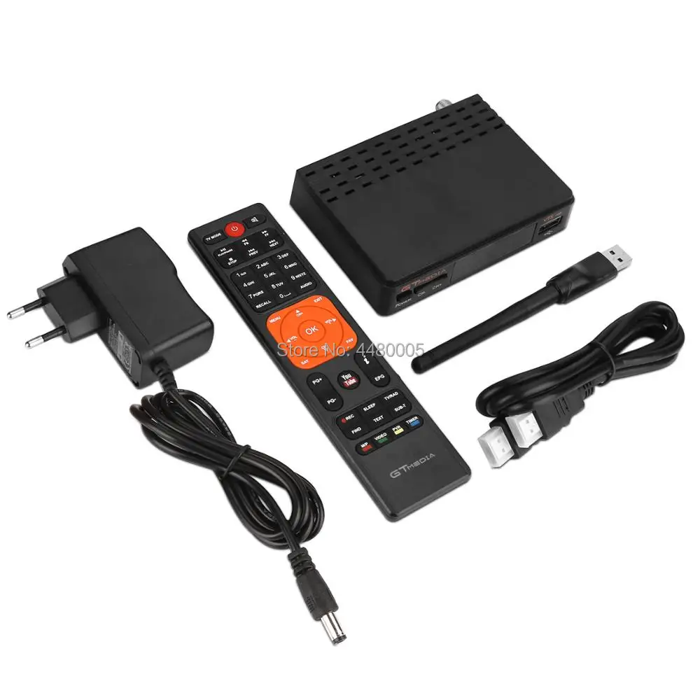 Gtmedia V7S DVB-S2 спутниковый ТВ приемник Freesat v7 поддержка PowerVu, DRE Biss ключ Испания Европа Cline на 1 год