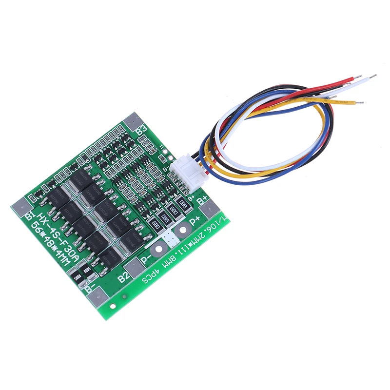 High Quality 4S 30a 14.8v Li-ion Lithium Battery Bms Pcb Protection Board Cell Balance | Инструменты