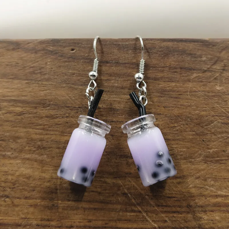 1 пара новые женские модные брендовые Ювелирные серьги капли с фруктовым соком