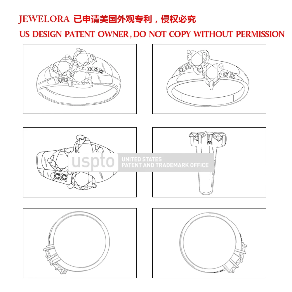 Кольцо из серебра 925 пробы с именем монограммы 3 цвета | Украшения и аксессуары