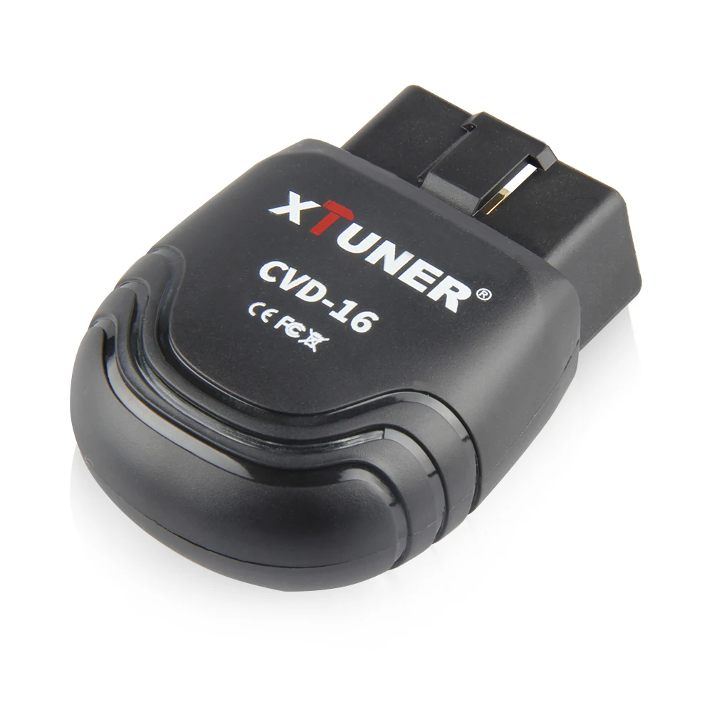 Xtuner OBD2 сканер 12 V/24 V Heavy Duty легковых автомобилей инструмент диагностики CVD 16 Bluetooth
