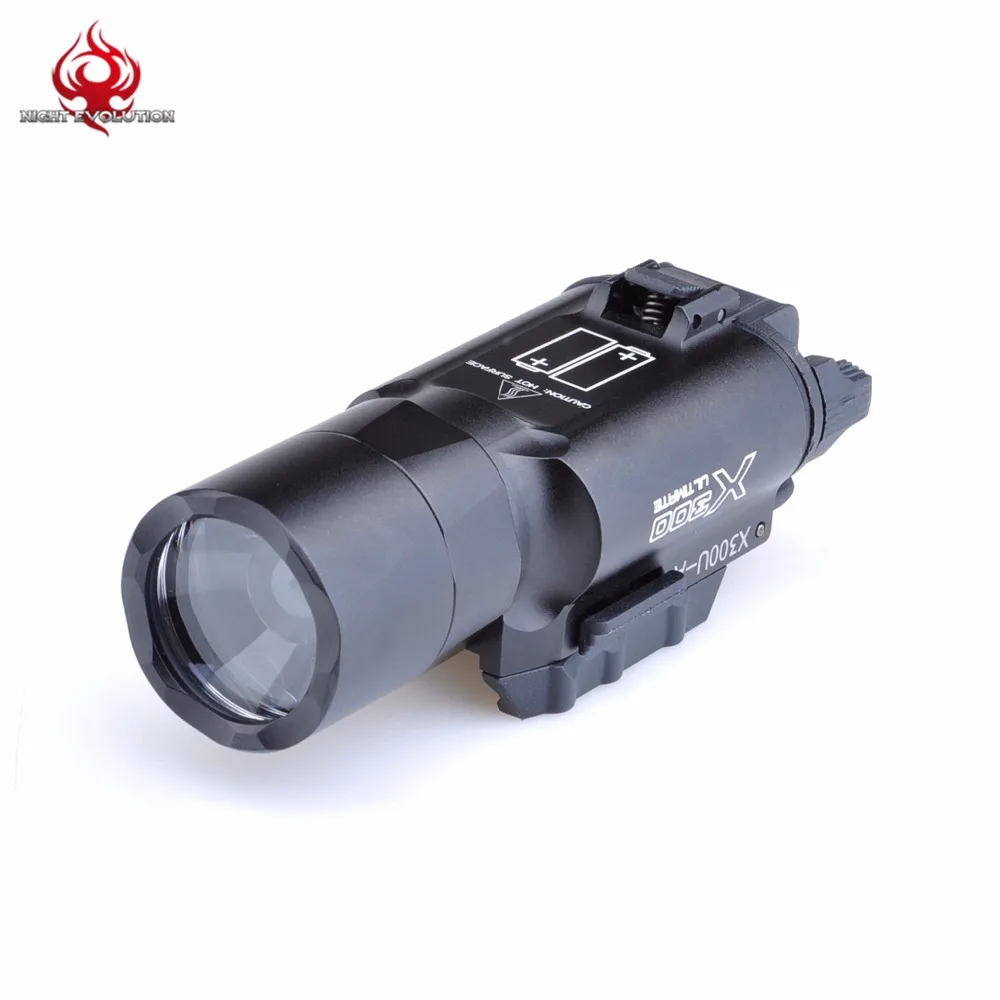 Тактическая вспышка Night Evolution Softair x300u светодиодный фонарь для оружия тактический