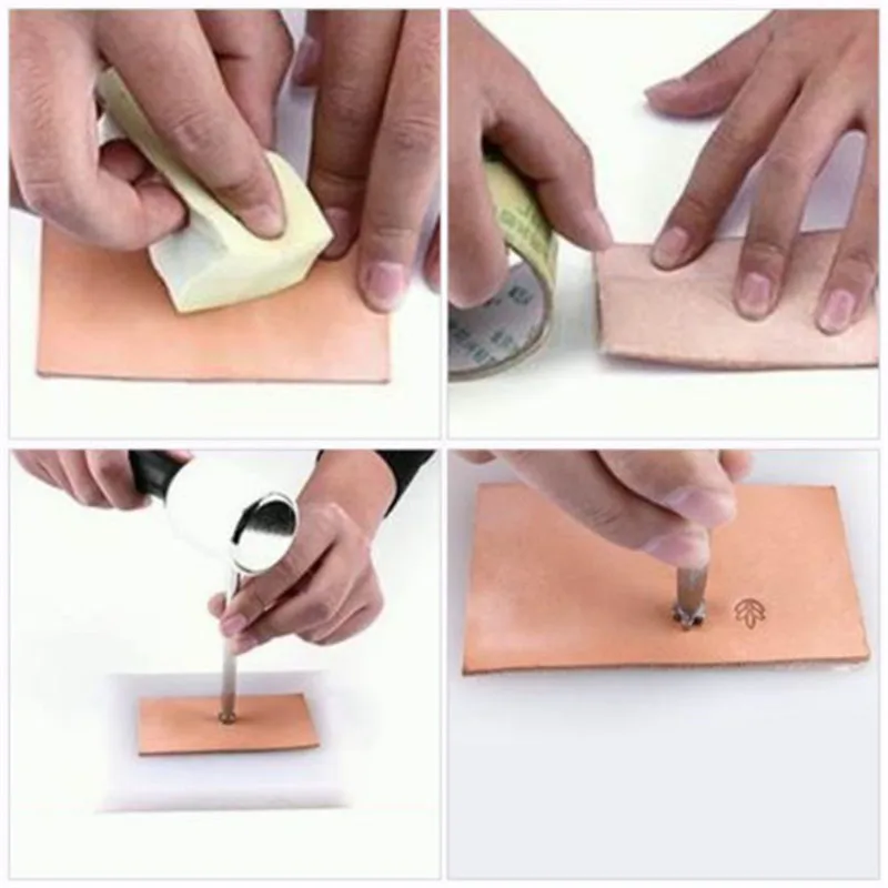 20 шт. кожаные инструменты DIY Рабочий Набор для изготовления седла резной