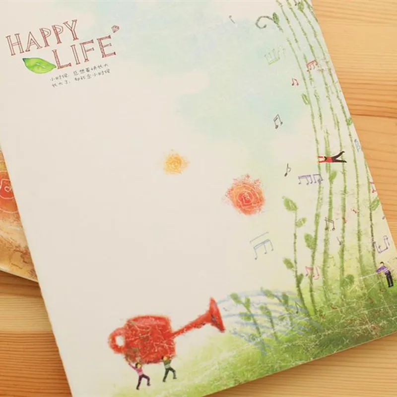 Coloffice 1 шт. мультяшный блокнот для студенческие Канцтовары милой девочки мягкий
