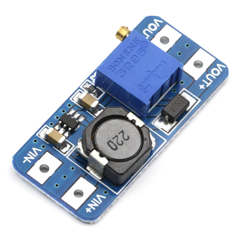 1 шт. MT3608 2A Max DC-DC Повышающий Модуль питания усилитель мощности 3-5 в до 5 В/9 В/12 В/24 В