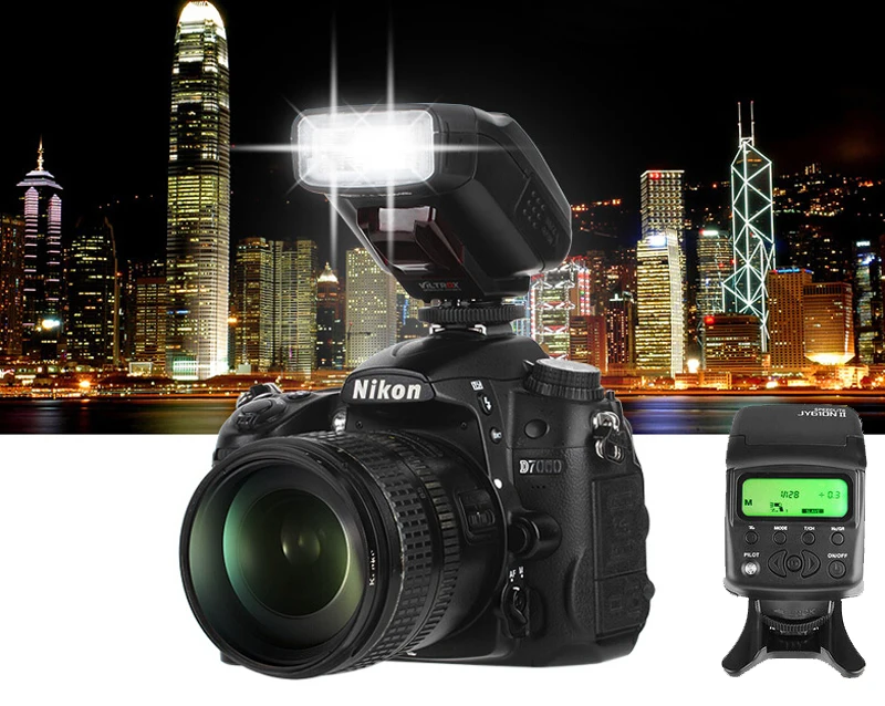 Viltrox JY-610NII мини Камера ttl ЖК-дисплей Вспышка Speedlite для Nikon D700 D800 D810 D3100 D3200 D5200 D5300 D7000 D7200 DSLR