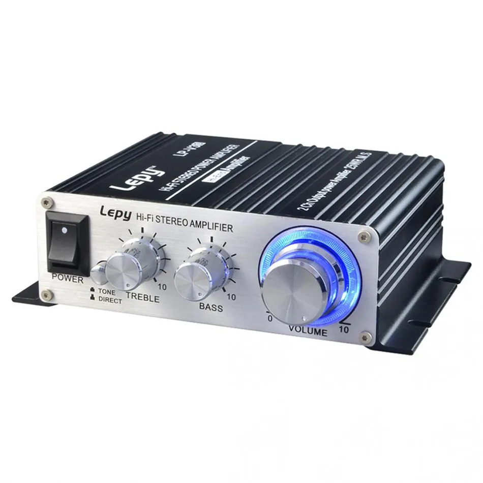 

LEPY Mini V3 700W 12V Hi-Fi Stereo Amplifier MP3 for iPod Vehicle Car Car Amplifier