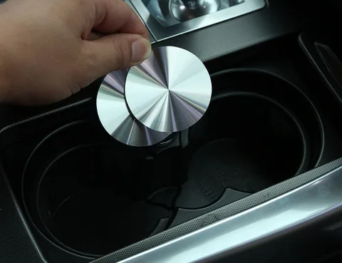 Для Jaguar XE XF XJL XFL F-Pace X760 X260 X761 Стайлинг автомобиля центральная консоль подстаканник коврик Общие аксессуары