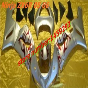 

HW- KAWASAKI ABS Ninja ZX-6R Обтекатель Kit ZX-6R 2005-2006 ZX6R Ning