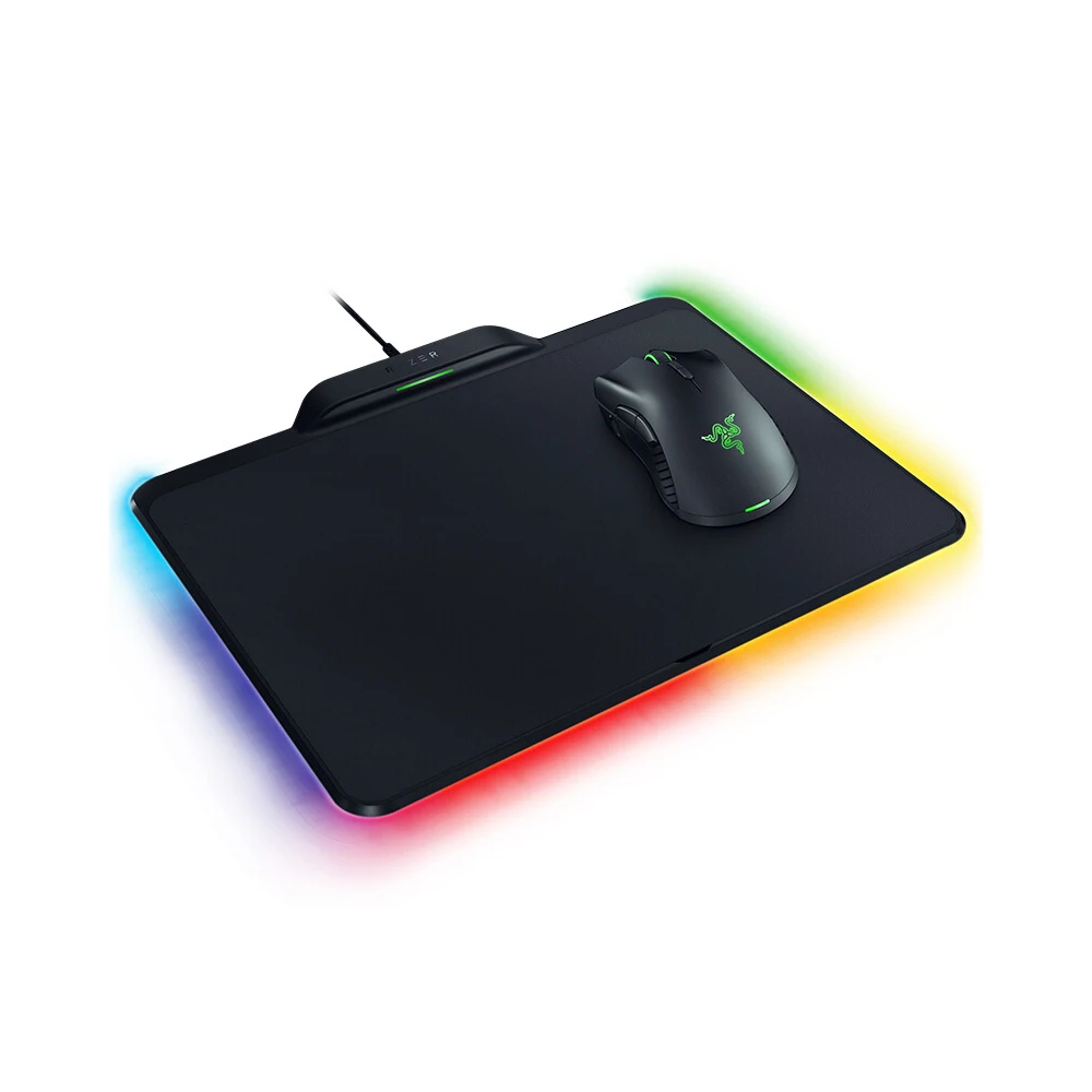Razer Mamba Hyperflux Беспроводная игровая мышь 16000 dpi 5G Оптический сенсор 450 ips+ Firefly Hyperflux коврик для мыши Беспроводная мощность