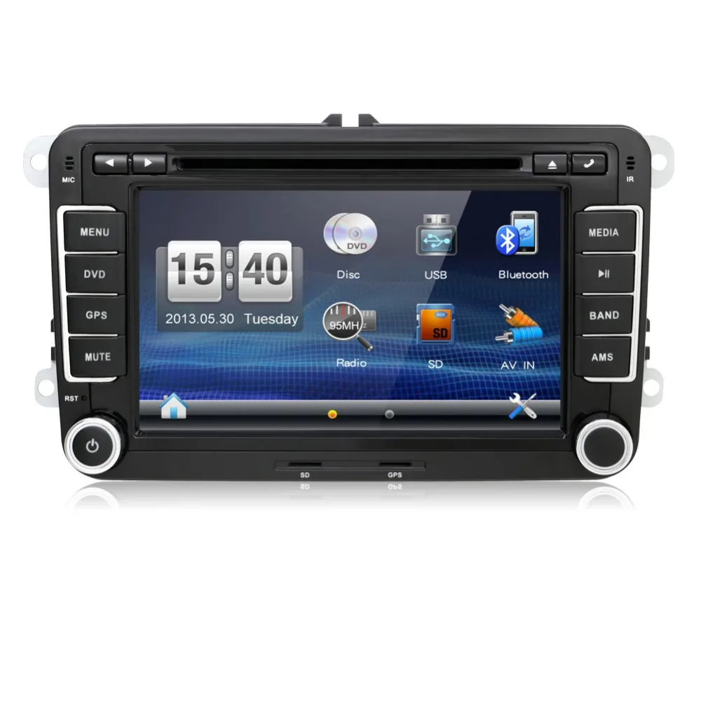 Автомобильный DVD плеер 2din для VW Tiguan/Scirocco/Touran Автомагнитола ПК GPS головное