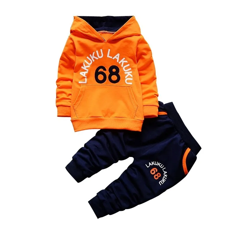 toddler boy clothes Set Children boys tracksuit Outfits cotton 2 pcs 5 Years Sport Wear Little child hoodie infant suit Autumn