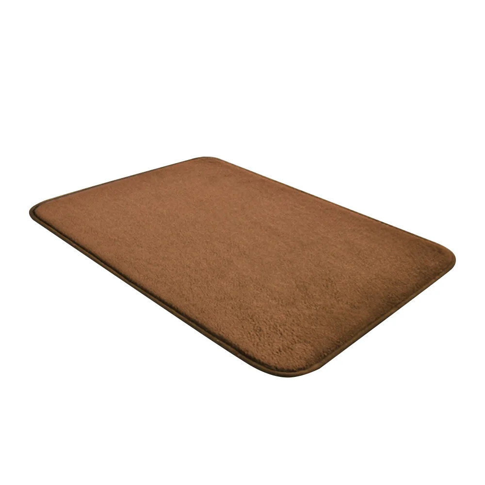 coffee 60x100 см Противоскользящий волшебный коврик для двери, коврик для двери, супер впитывающий ковер, кухонные коврики, красочный Противоскользящий коврик, пылезащитный интерьер, 1 шт - Цвет: coffee