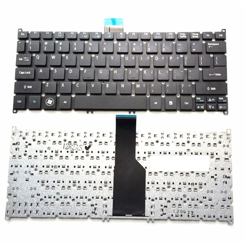 Черная клавиатура для ноутбуков Acer aspire новая английская For 5 1 B113 ONE 725 726 AO765 MS2346 |