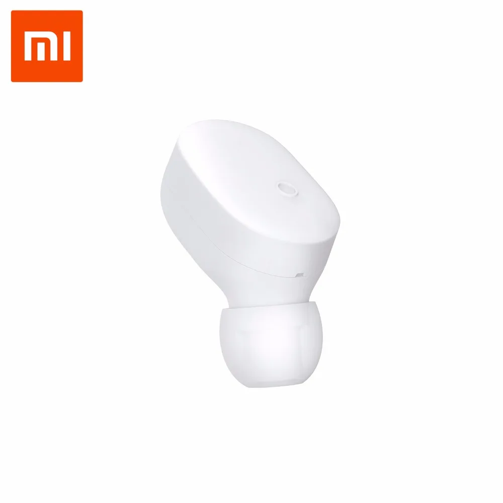 Оригинальные Bluetooth наушники Xiaomi мини гарнитура беспроводные вкладыши свободные