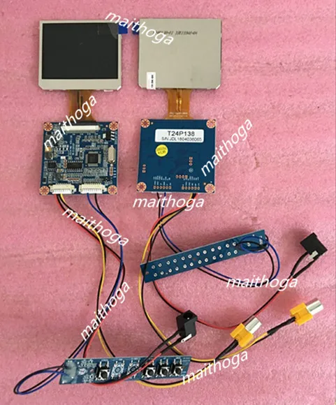 Maithoga CVBS приводная плата+ 2,4 дюймовый TFT ЖК-экран OTA5182A Привод IC 480(RGB)* 234(PAL/NTSC система