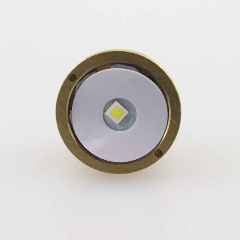 CREE XP-L HI V2 1600lm 7135x8 драйвер 5-режим латунной подставкой светодиодный вклинивание для C12 фонарик