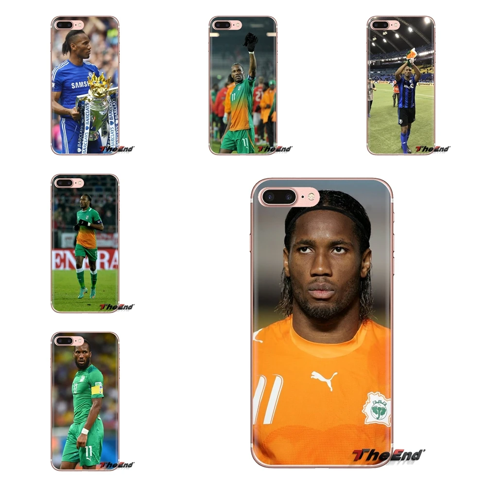 Прозрачные мягкие чехлы Didier Drogba для iPod Touch Apple iPhone 4 4S 5 5S SE 5C 6 6S 7 8 X XR XS Plus MAX |