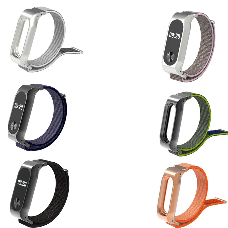 Новинка 2018 нейлоновый ремешок Miband 2 для Xiaomi Mi Band спортивный браслет|strap for|nylon strapstrap