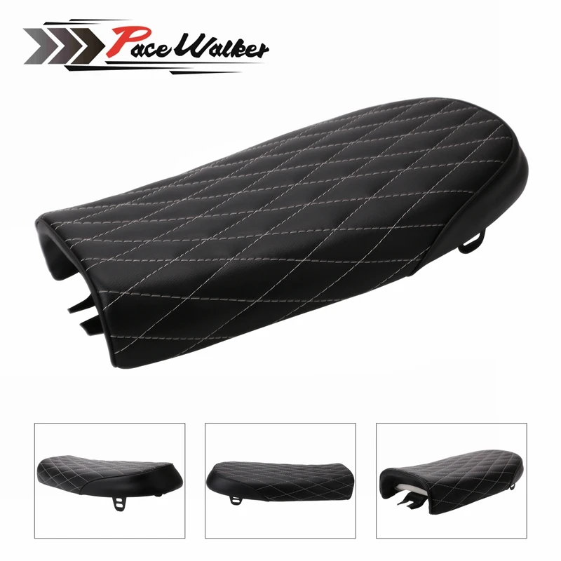 Бесплатная доставка мотоциклетные запчасти винтажное сиденье для кафе-гонщика