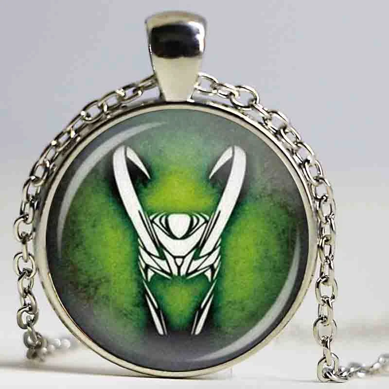 Оптовая продажа художественное ожерелье loki god of mischief модные украшения для