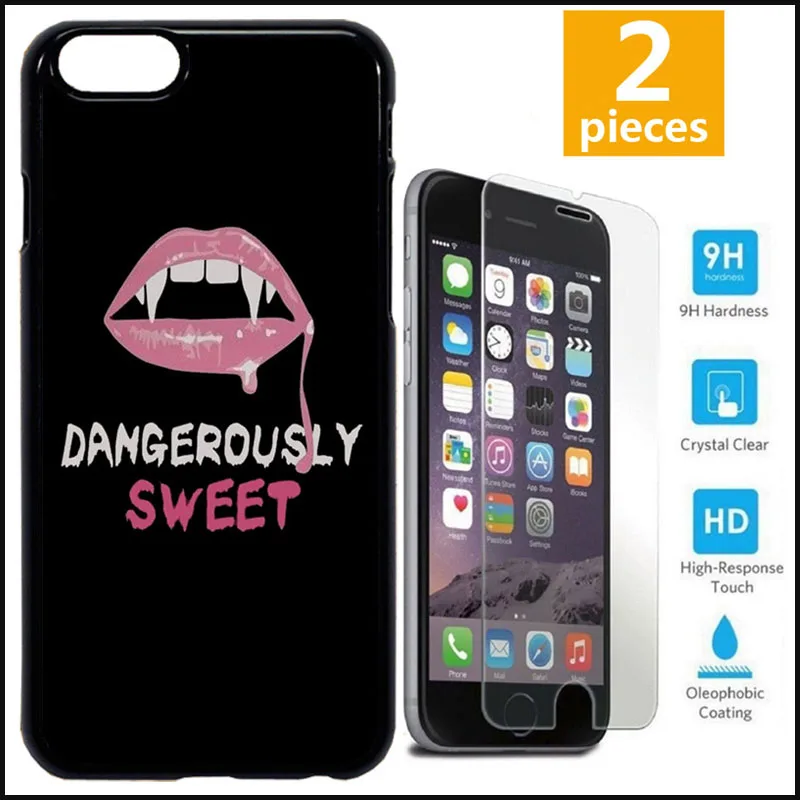 Dangerously Sweet And Wild Lips BFF лучший друг чехол для телефона iPhone X 7 8 Plus XR Xs Max 6 Samsung Huawei