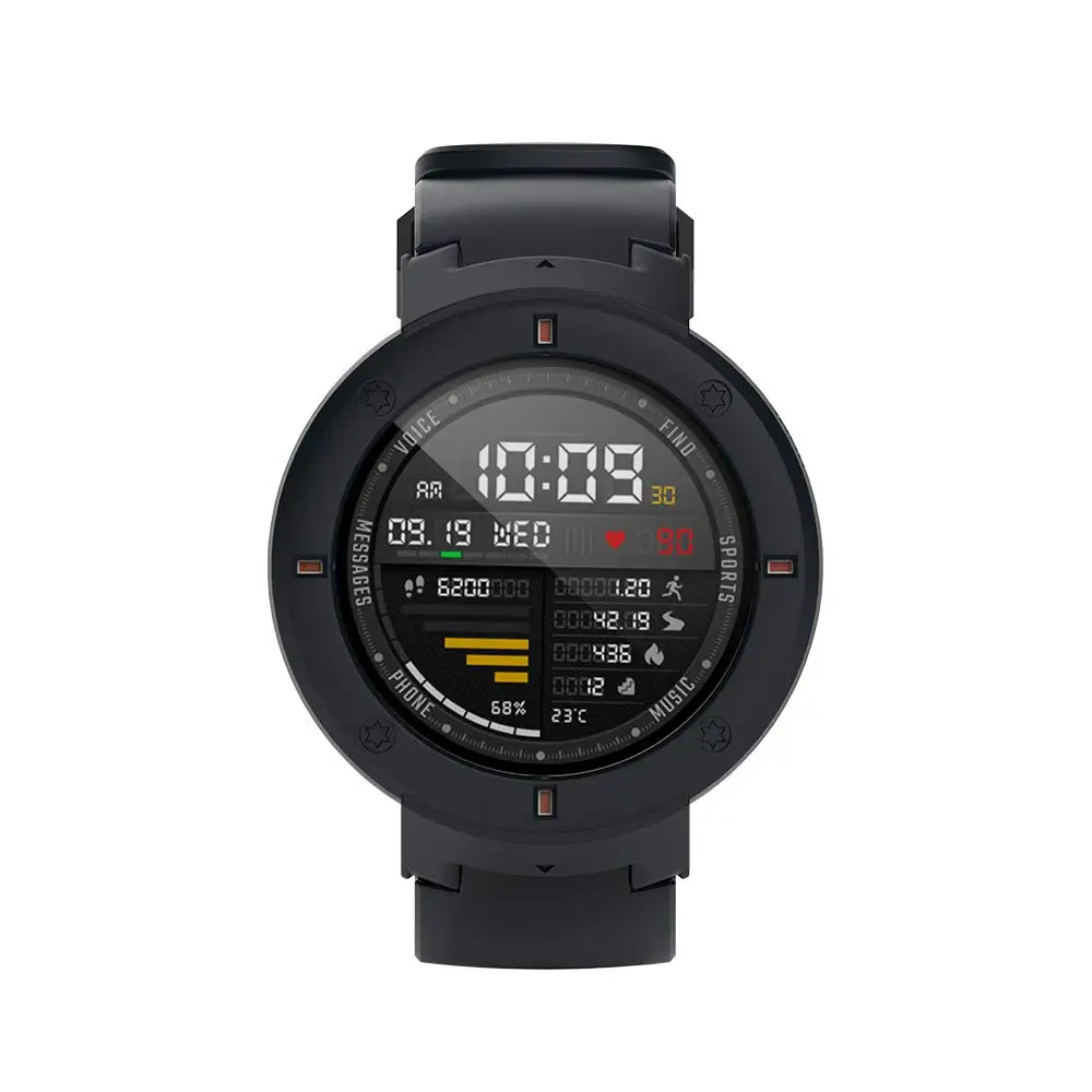 PC защитный чехол для часов для Xiaomi Huami Amazfit Verge 3 ультратонкий защитный чехол для Amazfit 3 Verge чехол-бампер аксессуар