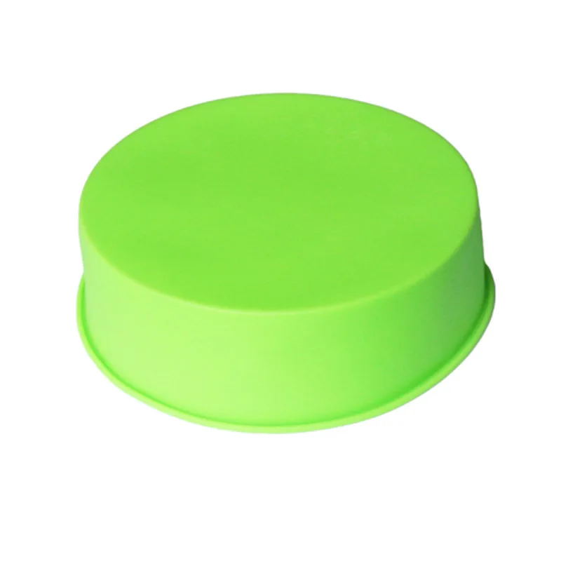 Круглая силиконовая форма для пирога формы коричневого шифона губка крема