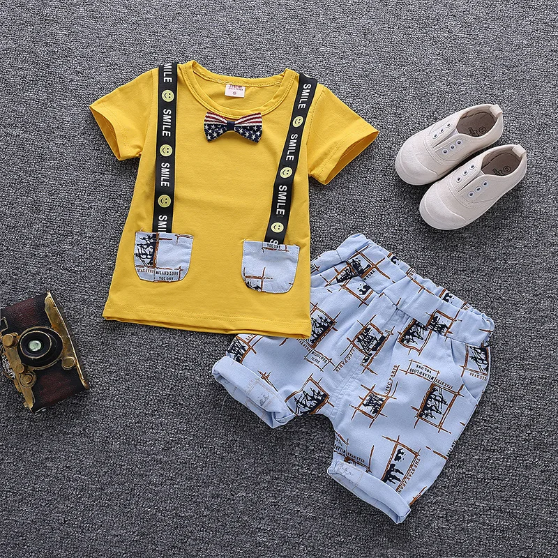 Baby Boy Clothes Summer Children Clothing Cartoon 2018 New Kids Cotton Cute Sets Outfit Costumes |