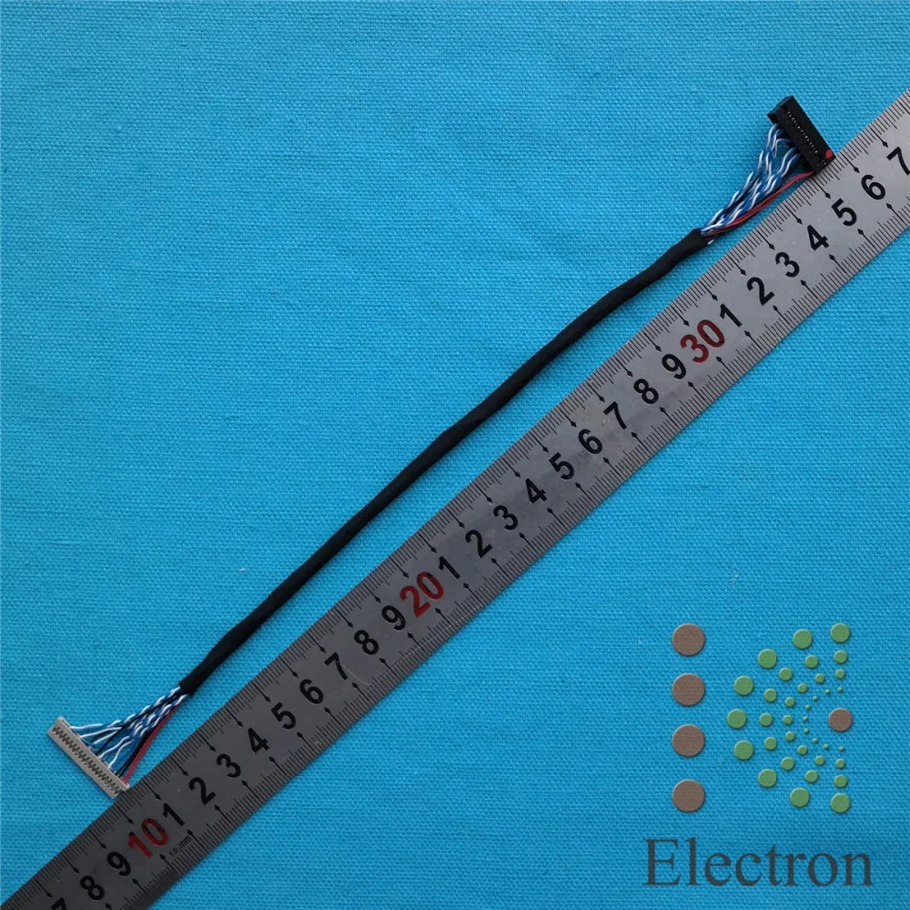 DF14 20 D8 20Pin Single 8 bits 0 5mm LVDS кабель для ЖК панели контроллера 5 шт./лот|for cable|lcd cablecable |